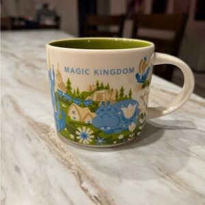 Starbucks Magic Kingdom Mug - Green and Blue